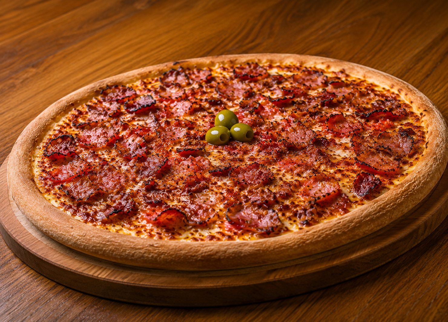 Pizza sabor Muçarela & Bacon
